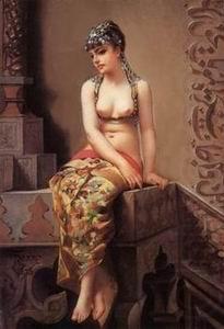 Arab or Arabic people and life. Orientalism oil paintings  237, unknow artist